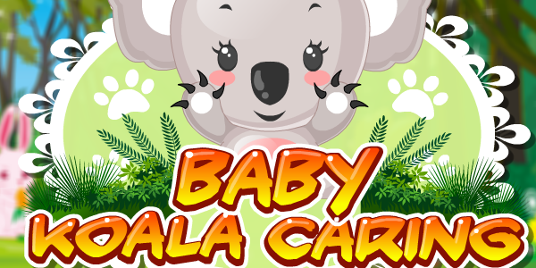 Baby Koala Caring