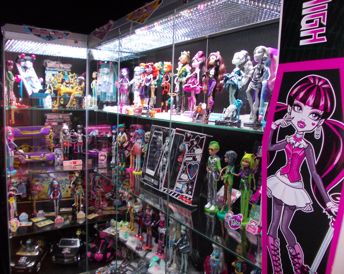 Výstava panenek Monster High
