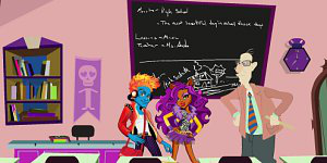 Monster High školní třída