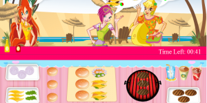 Hra - Winx Burger Shop