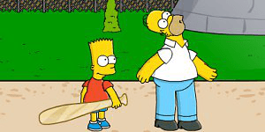 Hra - Kick Ass Homer