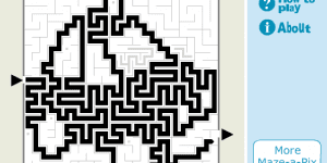 Hra - Maze A Pix