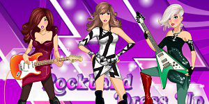 Girl Rock Band Dress Up