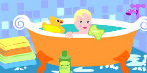 Hra - Baby in Bath