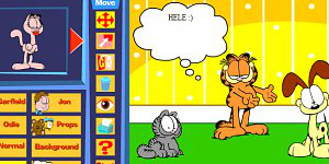 Hra - Garfield's Comic Creator