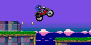 Hra - Sonic Ninja Motobike