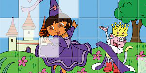 Hra - Sort my Tiles Dora the Queen