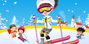 Cute Skier