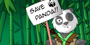 Panda Dressup Game