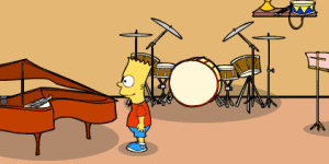 Hra - Bart Simpson Saw Game