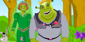 Shrek and Fiona Wedding Day