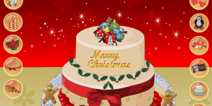 Yummy Christmas Cake Decor