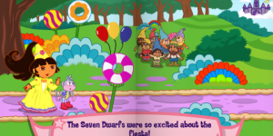 Hra - Dora Fairytale Fiesta