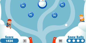 Hra - Snow Ball Pinball 2