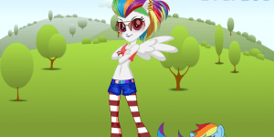 Hra - Equestria Girls Rainbow Dash