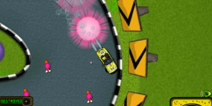 Hra - Spongebob Speed Car Racing