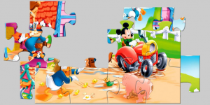 Hra - Mickey Mouse Jigsaw Game