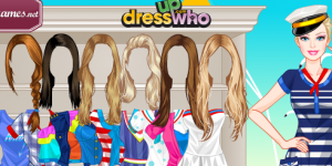 Hra - Barbie Navy Style Dress Up