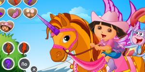 Hra - Dora On The Unicorn King