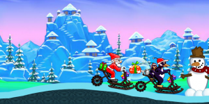 Santa Snow Ride