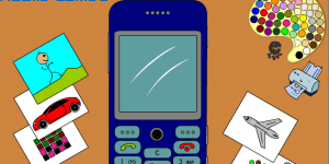 Hra - Mobile Phone Coloring