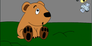 Kalle The Bear Coloring