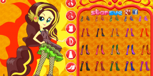Hra - My Little Pony Rainbow Rocks Sunset Shimmer Dress