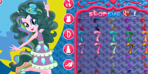 Hra - My Little Pony Rainbow Rocks Pinkie Pie Dress Up