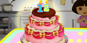 Hra - Dora Make Cake