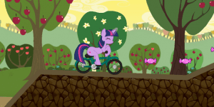 Hra - Little Pony Bike Racing