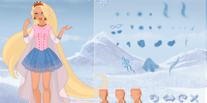 Hra - Snow Queen Dress Up