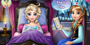 Elsa frozen Flu doctor