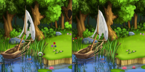 Hra - Natural Art 5 Differences