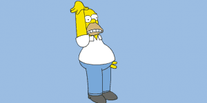 Crazy Homer Simpson
