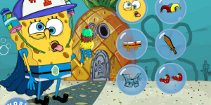 Hra - SpongeBob Crazy Dress Up