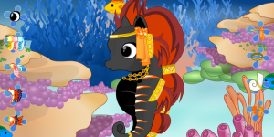 Cute Seahorse