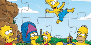 Hra - Simpsons Puzzle