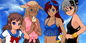 Hra - Anime Summer Girls