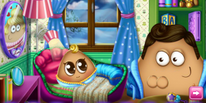 Hra - Pou Has a Baby