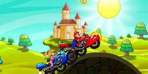 Hra - Mario Moto Race
