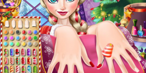 Hra - Elsa Christmas Manicure