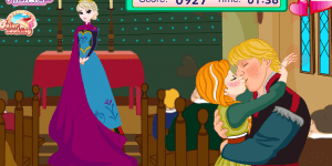Hra - Frozen Anna Kissing