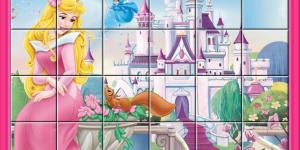 Hra - Princess Aurora Swing Puzzle
