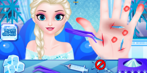 Hra - Doctor Frozen Elsa Hand