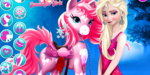 Hra - Elsa Pony Caring