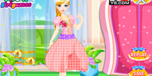 Hra - Cute Girl Design Clothes For Barbie