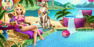 Hra - Rapunzel Swimming Pool
