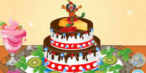 Hra - Clown Cake