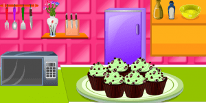 Hra - Cupcake Party: Mint Cupcakes