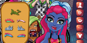 Hra - Monster High Funny Face Creator